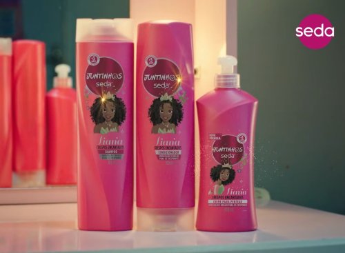 Brazilian Hair Care Company Seda Released A New Product Starring Tiana In Her Loose Hair Glory!