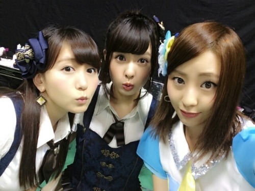 akibeya:  (FNS｜藤江れいなオフィシャルブログ「Reina’s flavor」Powered by Amebaから) 藤江れいな　山田菜々　渡辺美優紀　大場美奈　吉田朱里　小谷里歩　上西恵