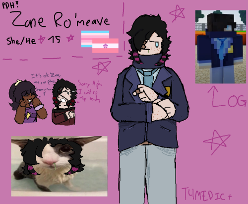 HC Sheet For PDH Zane!!! I Looove Her Sooo Much. I Think She Dyes Her Raccoon Tails Different Colors.