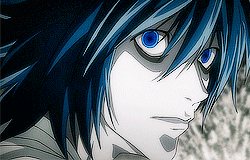 capitaineblackbird:   death note meme: [2/5] favorite characters → L Lawliet (L)And if it means being able to clear a case, I don’t play fair, I’m a dishonest, cheating human being who hates losing.  