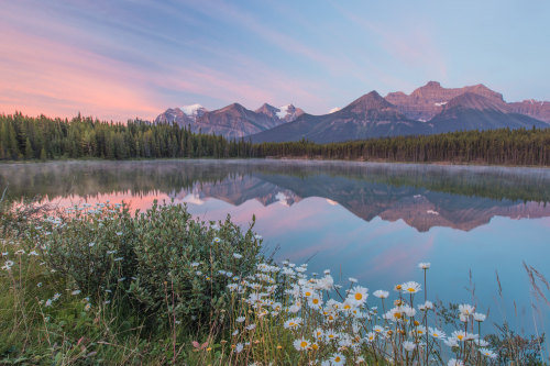 expressions-of-nature: Herbert Lake, Canada by SIMONZPHOTOGRAPHY