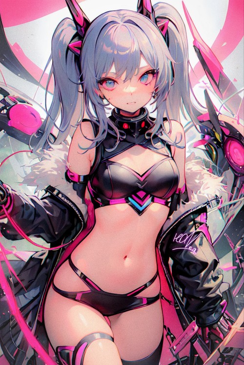 Our Digital Art And The Character That We Came Up With For The Virtual Reality Of The Future