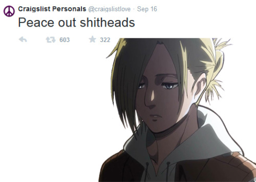 ackersexual:  if the shingekis used craigslist porn pictures