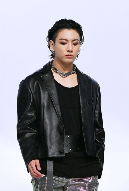 Jungkook Wearing Leather Is Whats Keeping Me Alive