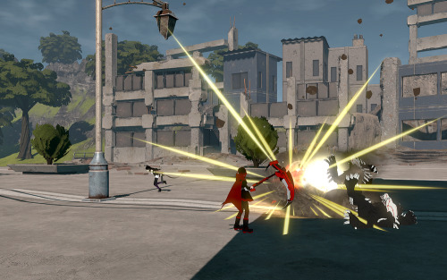 boushi–adams:  [Game Website] - [Release Date - 10-14-15] ( Most likely a Early Access Beta ) “Get ready for intense combat action as you battle Grimm  across familiar locations of Remnant including new areas never before  seen in the show. Play
