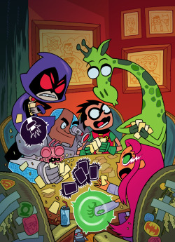 mrhipp:  Teen Titans GO Fish! Cover to TTGO!#4