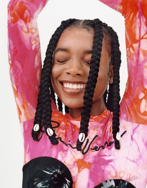 modelsof-color:  Olivia Anakwe by Jacq Harriet for Teen Vogue - February 2020 