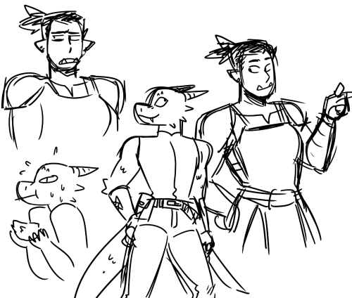 frazzledflame:carey and killian :V