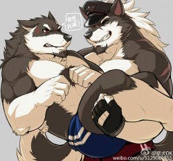 kemohomos:  Artwork © by 恶犬DK | weibo | pixiv | FA 