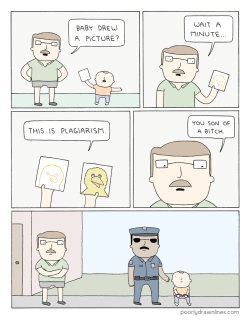 pdlcomics:  Baby Drew a Picture 