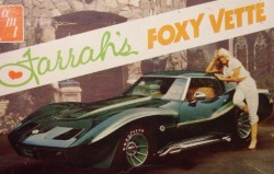 visualartlove:  Farrah’s Foxy Vette 1976