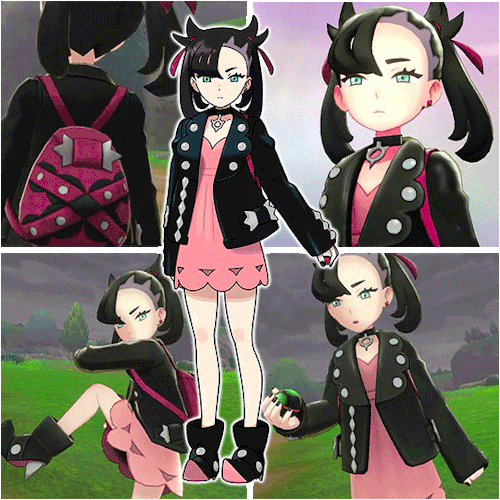 magicalcinnamon:P O K E M O N     S W O R D / S H I E L DM A R N I E Together with her partner Morpe