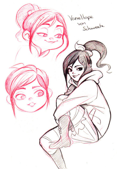 miyuli:  Some Wreck-It-Ralph from my sketchbook <3 