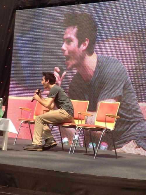 Dylan O'Brien And Tyler Hoechlin At Alpha Con (xxxx)