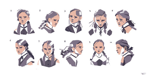 thibaultleclercq: Character Design I did for Age of Sail, a beautiful short directed by John Kahrs. 