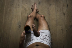 alunmabon:  When he’s wearing nothing but his underwear at breakfast and sipping at his coffee and all I can think of is his beautiful cock …  coffee and cock