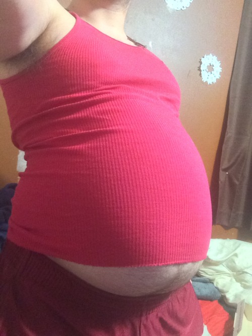 bigwolfcakebelly:I was wondering why the delivery guy kept looking at my belly.