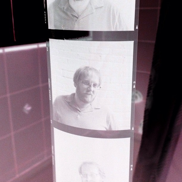 Just pushed my first roll through the hassey and developed it. The negatives look