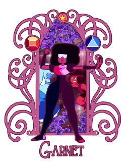 paleglow:  Garnet, Amethyst, and Pearl; Steven Universe fanart.(Thanks to Rebecca Sugar for producing such a fantastic show and cast of characters.)