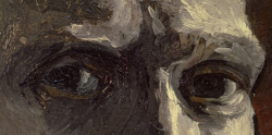 caravaggista:  The eyes of Vincent van Gogh:Self