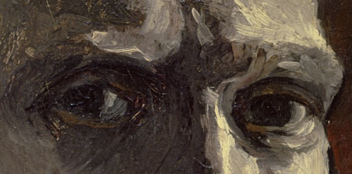 caravaggista:The eyes of Vincent van Gogh: Self Portraits, 1886 - 1889.