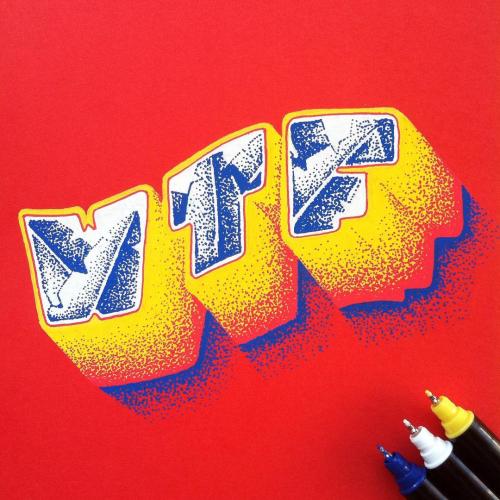 Lettering By @dsierra 