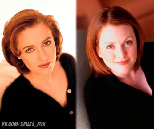 Gillian Anderson || Julianne Moore#gilliananderson #juliannemoore #Thexfiles #Hannibal #джиллианан