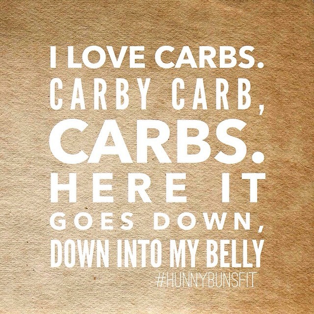 hiddensky:  DOUBLE TAP FOR CARBS 🙌 by hunnybunsfit