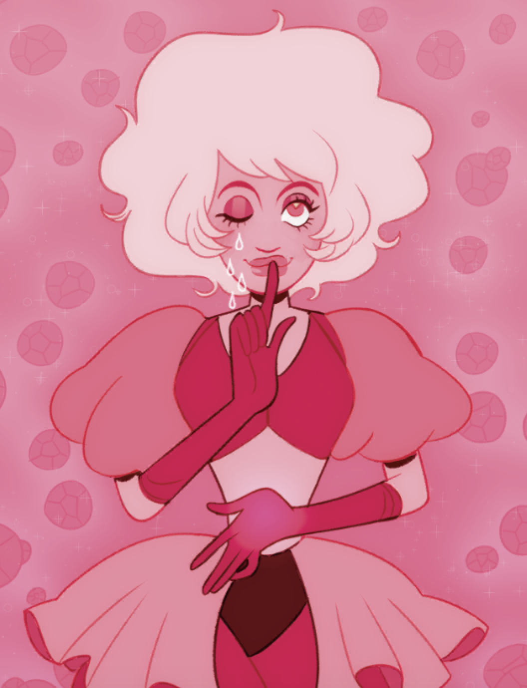greerby:  walk into the light! display your diamonds and pearls! i own the world,