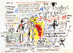 bjorgg:  Jean-Michel Basquiat, A Boxer-Rebellion, 1983