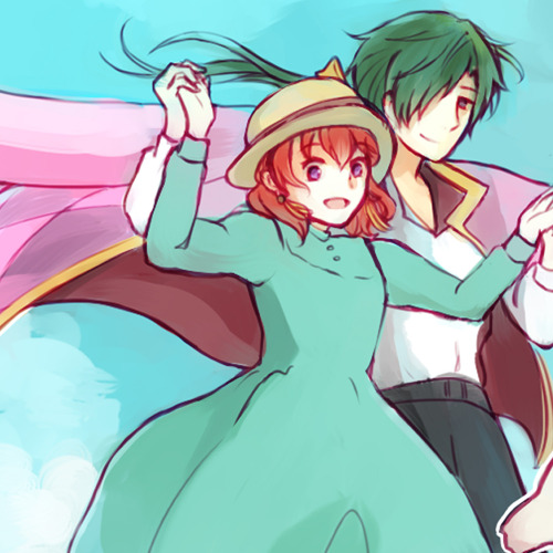umk48: GHIBLI の ヨナ: Yona &amp; co. (Studio Ghibli crossover) Just a little idea I had that ended