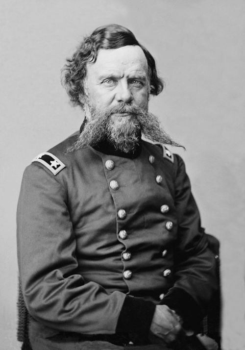 General Alpheus Scruffington Williams, commander of the Union 5th Bearded Infantry Division, America