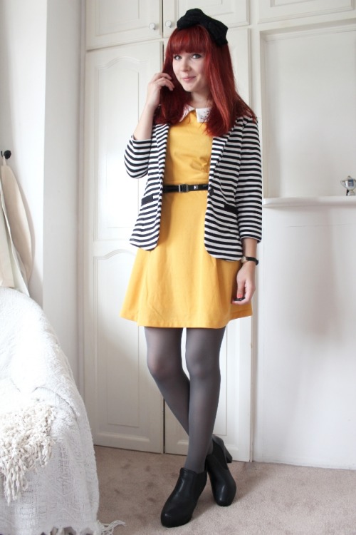 (via Paige joanna: Three Style, styling a stripe blazer.)