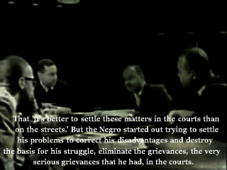 knowledgeequalsblackpower:  exgynocraticgrrl-archive-deacti: Civil Rights Panel, featuring Allan Morrison. (Full panel: Malcolm x, Allan Morrison, Wyatt Tee Walker & James Farmer).  We have tried asking. We have tried being morally upright. We have