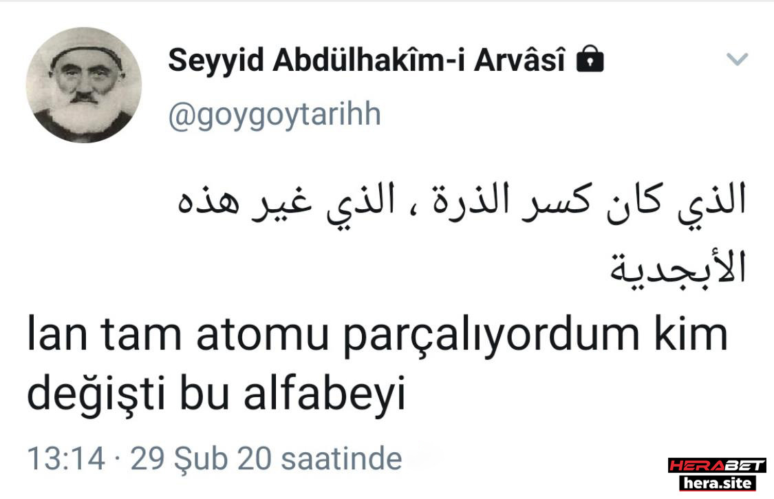 Seyyid Abdülhakîm-i Arvâsî...