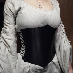 woodsspirit:  New corset and dress. 