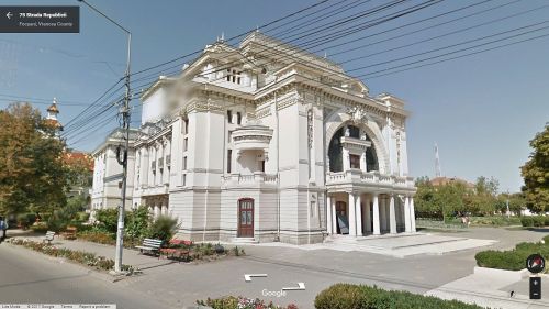 streetview-snapshots:Teatrul Municipal Maior Gheorghe Pastia, Focsani