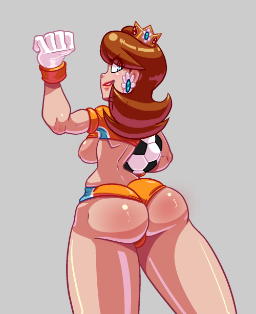 grimphantom:  nevarky:  The deed is done.  Oh yeah, some sexy Daisy booty!  there needs to be more Daisy love <3 <3 <3