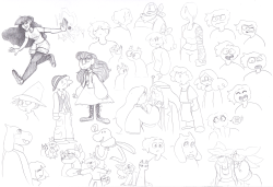 Sketch dump time!