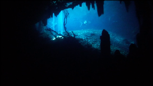 Cenote (Kaori Oda, 2019) Cenotes—sources of water that in ancient Mayan civilization were said to co