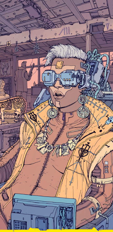 lobosaurioo:Cyberpunk 2077- Concept art 