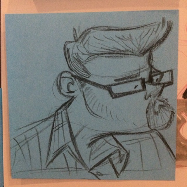 Post it doodle #sketch #doodle #post-it #characterdesign