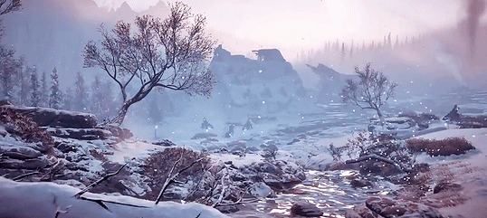 halfwayriight:  Horizon Zero Dawn: The Frozen Wilds - Environment Trailer