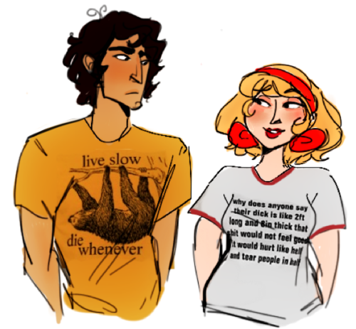 cleopatrasweave: these zazzle shirts fit them ok