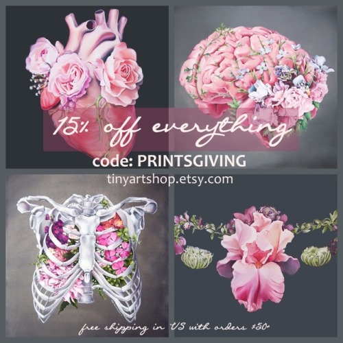 Happy Thanksgiving! Having a little shop sale for a limited time. tinyartshop.etsy.com