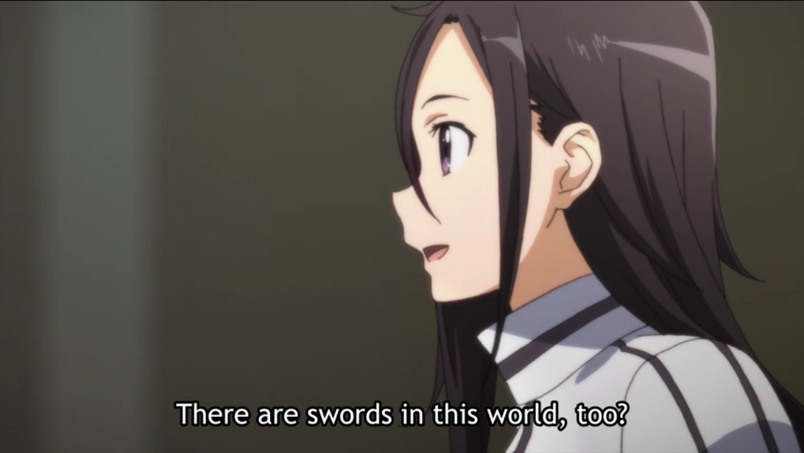 quit-chasing-dreams:  Kirito: Wow a sword! Does it come in black?
