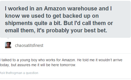 thefrogman:  I don’t know why so many people are asking for these to be rebloggable.