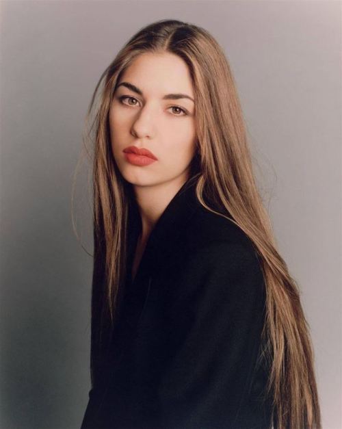 Sofia Coppola, 1992 Photographed by Steven Meisel