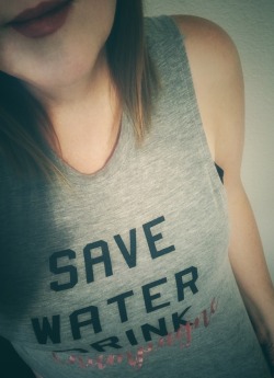 cherryredtoes:  🥂Save Water Drink Champagne🥂