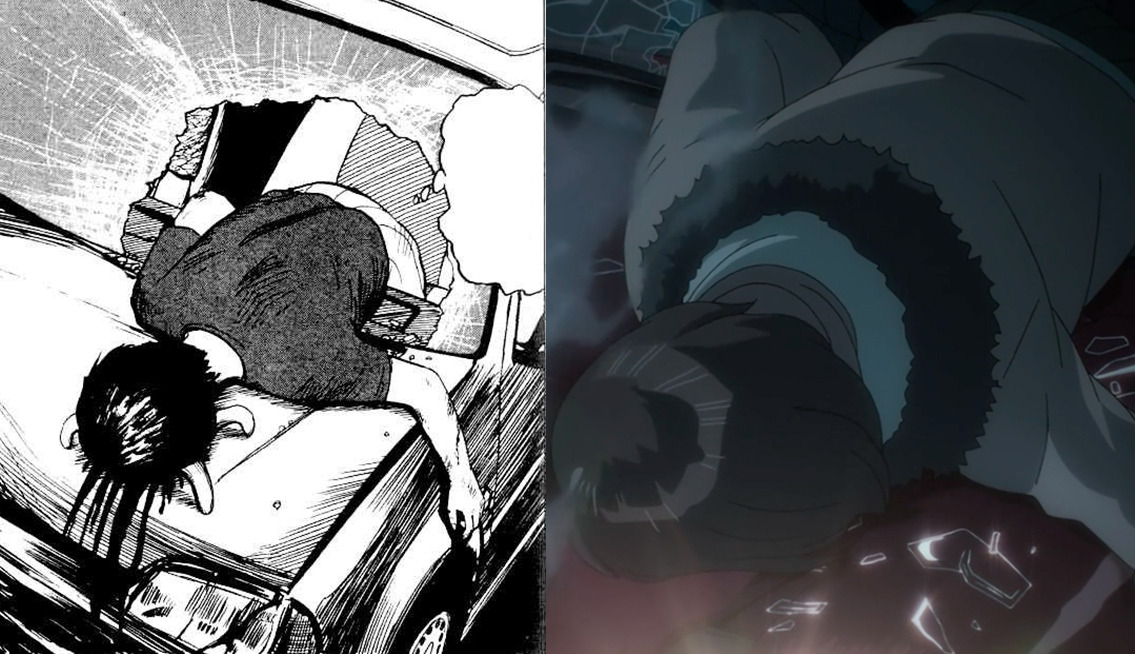 kaeveeoh:  Parasyte Ep. 5 &amp; Manga Comparisons 